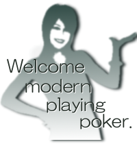 modern playing poker.